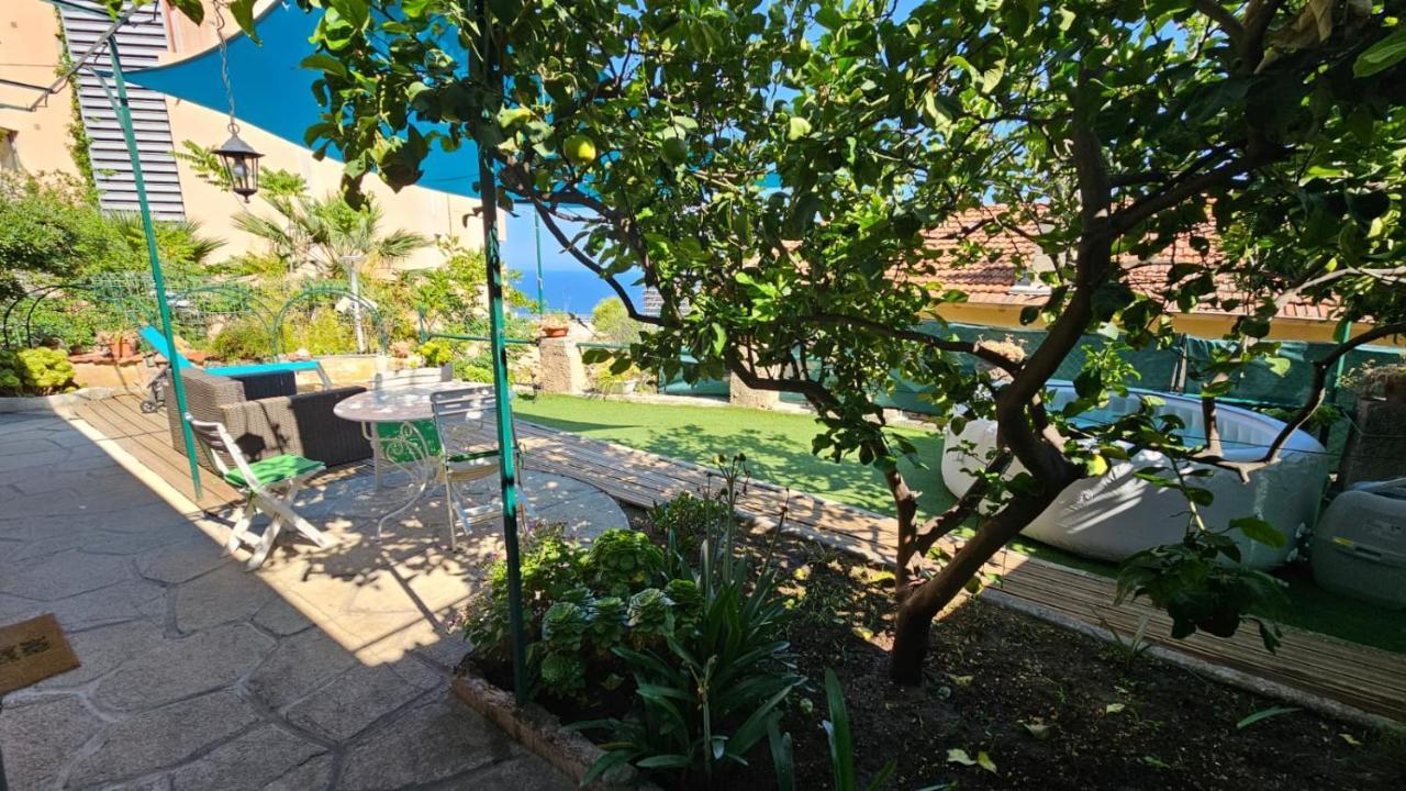 Maison Avec Jardin, Vue Mer Aux Portes De Monaco Beausoleil Exterior foto